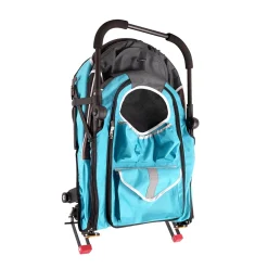 Ibiyaya Happy Pet Stroller Pram Jogger 2.0 - New and Improved w/ Bicycle Attachment New