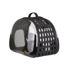 Ibiyaya Hard Rock Transparent Hardcase Pet Carrier Fashion