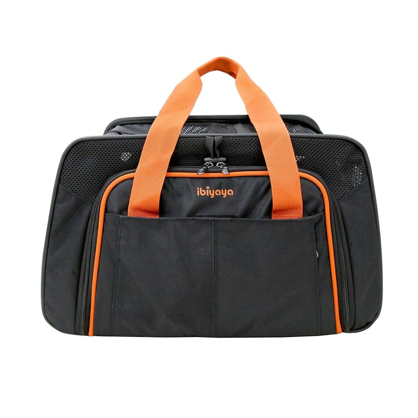 Ibiyaya JetPaw: Expandable Pet Carrier & Backpack - Obsidian/Orange Online