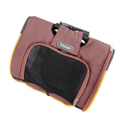Ibiyaya New Liso Backpack Parallel Transport Pet Trolley- Orange/Brown Discount