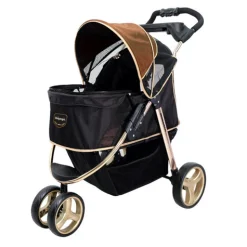 Ibiyaya "Monarch" Premium Pet Jogger Stroller - Luxury Gold Outlet