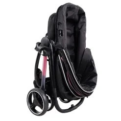 Ibiyaya Retro Luxe Folding Pet Stroller for Pets up to 30kg - Prism Black Discount
