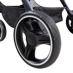 Ibiyaya Retro Luxe Folding Pet Stroller for Pets up to 30kg - Soft Sage Outlet