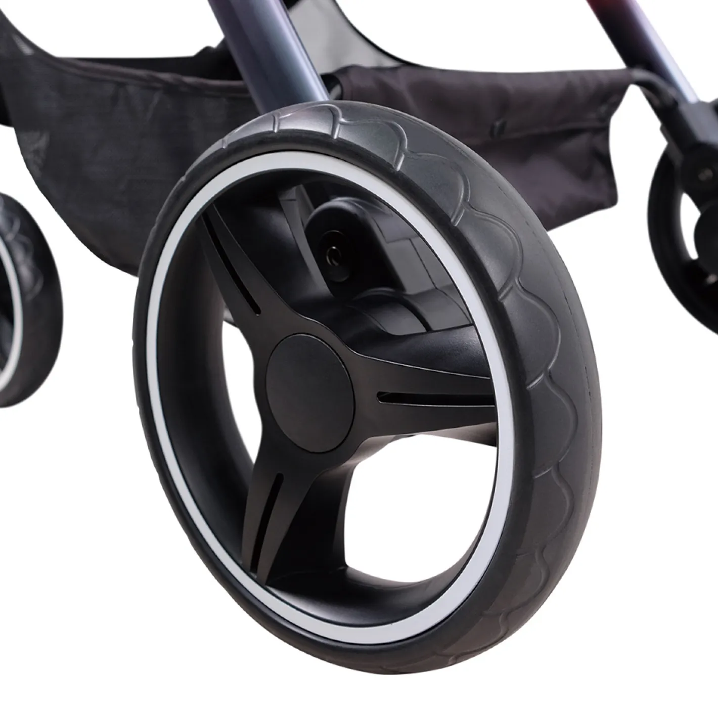 Ibiyaya Retro Luxe Folding Pet Stroller for Pets up to 30kg - Soft Sage Outlet