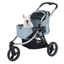 Ibiyaya The Beast Pet Jogger Stroller for dogs up to 25kg - Flash Grey Outlet