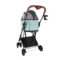 Ibiyaya Travois Tri-fold Pet Travel Stroller System - Spearmint Discount