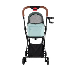 Ibiyaya Travois Tri-fold Pet Travel Stroller System - Spearmint Discount