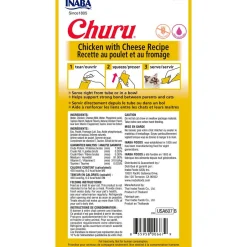 Inaba Cat Churu Meal Topper Treat - Creamy Chicken & Cheese Recipe 24 x 14g Tubes Fashion