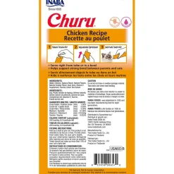 Inaba Cat Churu Meal Topper Treat - Creamy Chicken Recipe 24 x 14g Tubes Hot