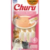 Inaba Cat Churu Meal Topper Treat - Creamy Salmon Recipe 24 x 14g Tubes Fashion
