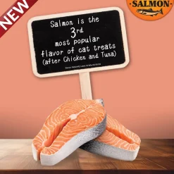 Inaba Cat Churu Meal Topper Treat - Creamy Salmon Recipe 24 x 14g Tubes Fashion