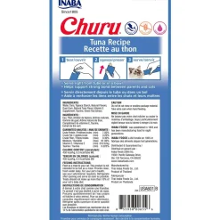 Inaba Cat Churu Meal Topper Treat - Creamy Tuna Recipe 24 x 14g Tubes Sale