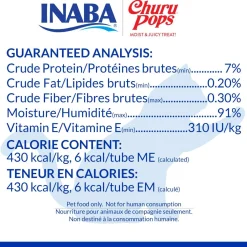 Inaba Cat Churu Pops Meal Topper Treat - Creamy Tuna & Chicken Recipe 24 x 15g Tubes Hot