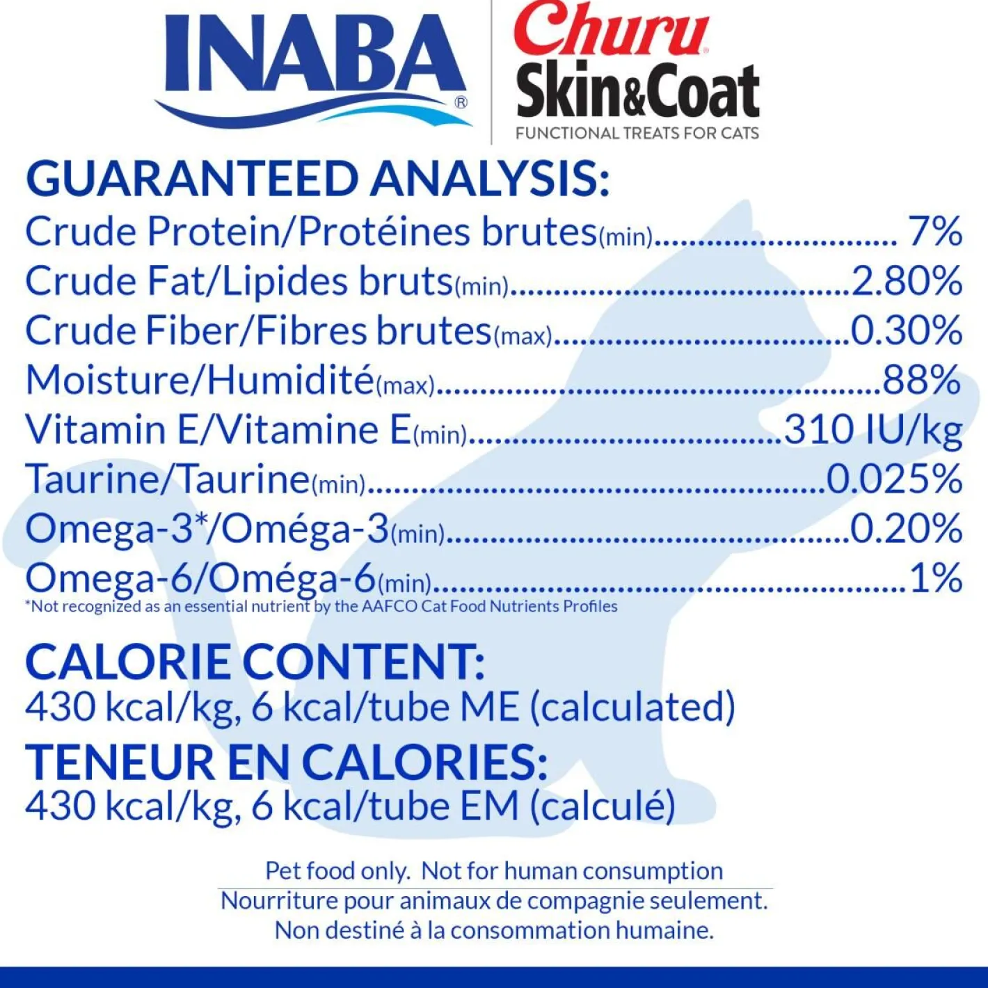 Inaba Cat Churu Pops Meal Topper Treat - Creamy Skin & Coat Varieties 50 x 15g Tubes Outlet