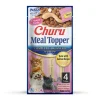 Inaba Cat Complete Balanced Meal Topper Treat - Creamy Tuna & Salmon - 24 x 14g Tubes Online