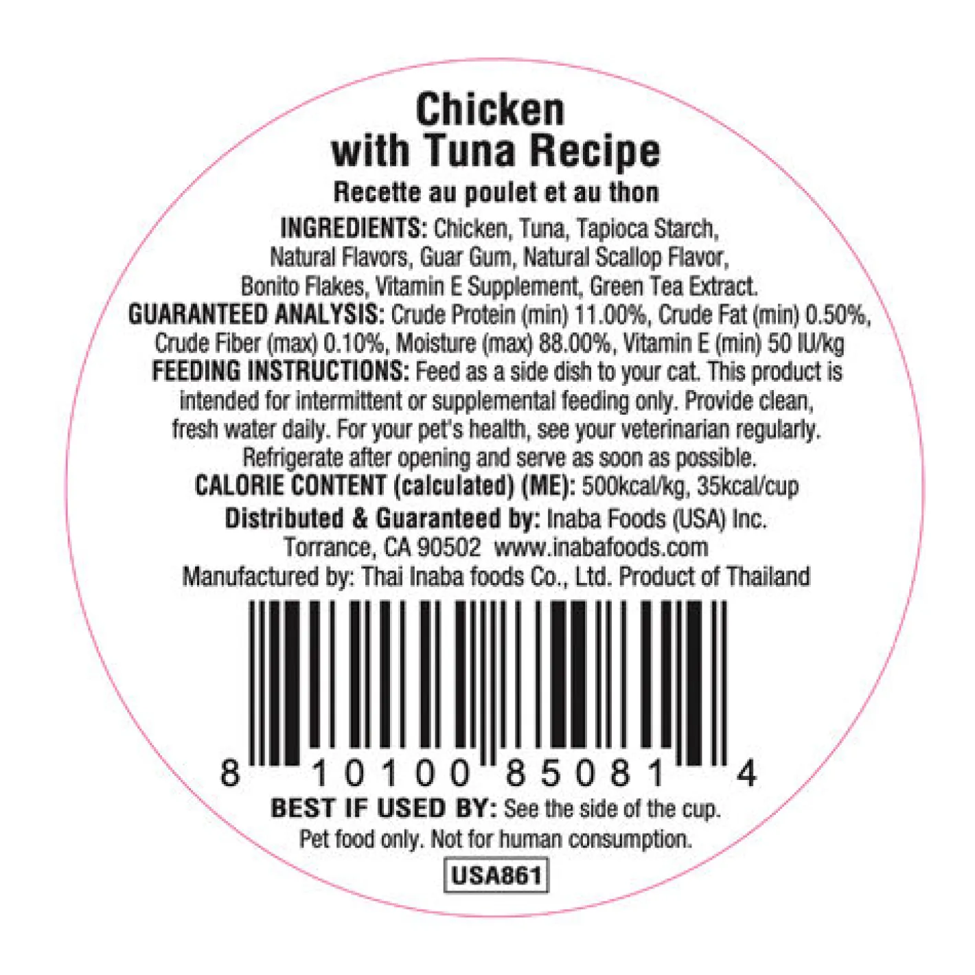 Inaba Cat Food Dashi Delights Chicken & Tuna Flakes in Dashi Broth - 6 x 70g Cups Online