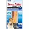 Inaba Cat Grilled Tuna Fillet in Tuna Flavoured Broth Meal Topper Treat - 6-Pack Best