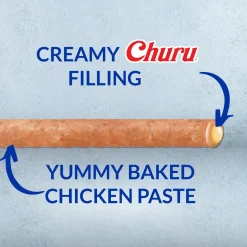 Inaba Dog Churu Rolls Snack Chicken & Salmon with Creamy Filling - 48 Rolls Online