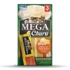 Inaba Dog MEGA Churu Meal Topper Treat - Creamy Chicken & Cheese Puree - 18 x 48g Tubes Outlet