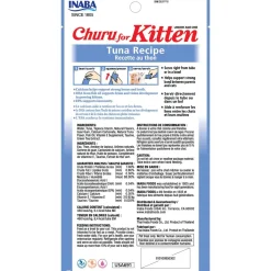 Inaba Kitten Churu Meal Topper Treat - Creamy Tuna Recipe 24 x 10g Tubes Online