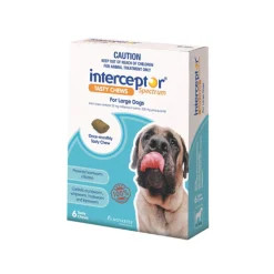 Interceptor Spectrum Chews - Large Dog 22-45kg (Blue) Discount