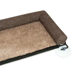 K&H EZ Mount Kitty Sill Window Mount Hammock Bed with Bolster for Cats Outlet