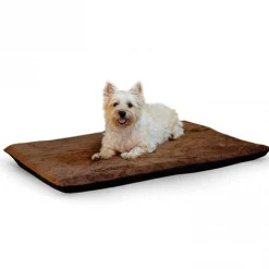 K&H Orthopedic Dual-Thermostat Low-Voltage Heated Pet Bed - Chocolate - Medium New