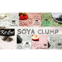 Kit Cat Soya Clumping Cat Litter made from Soybean Waste - Green Tea 7 Litres Sale