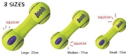 KONG AirDog Squeaker Dumbbell Fetch Dog Toy Sale
