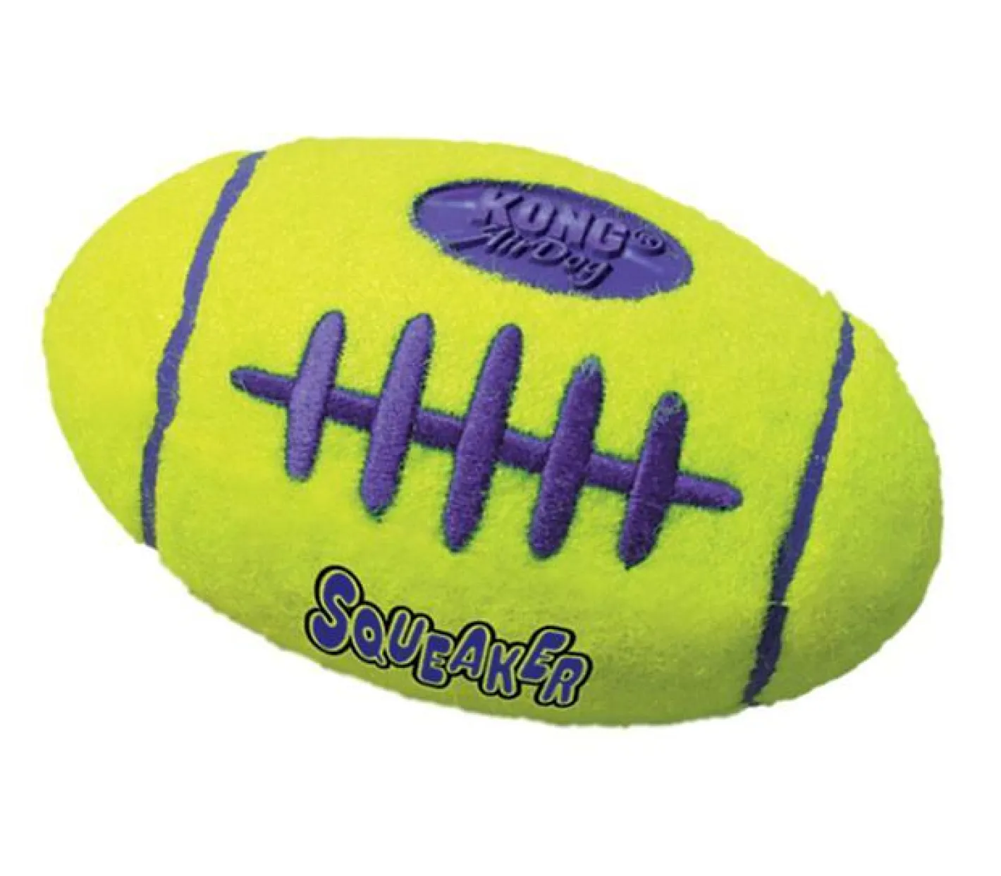 KONG AirDog Squeaker Football Non-Abrasive Fetch Dog Toy Sale