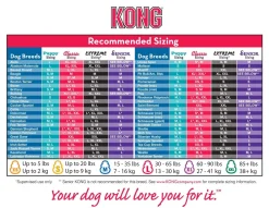 KONG Classic Extreme Black Interactive Dog Toy - for Tough Dogs! New