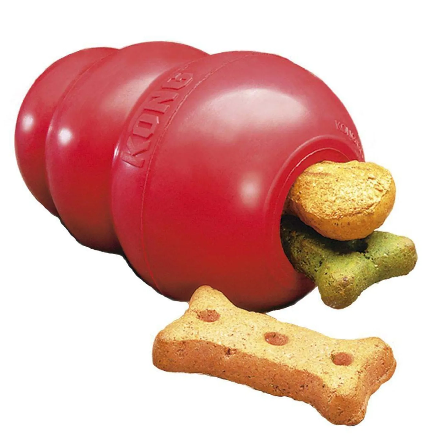 KONG Classic Red Stuffable Non-Toxic Fetch Interactive Dog Toy Best