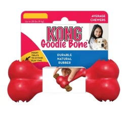 KONG Classic Rubber Goodie Interactive Treat Holder Bone Dog Toy Discount