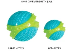 KONG CoreStrength Multilayered Textured Dog Toy - Ball Shape Clearance