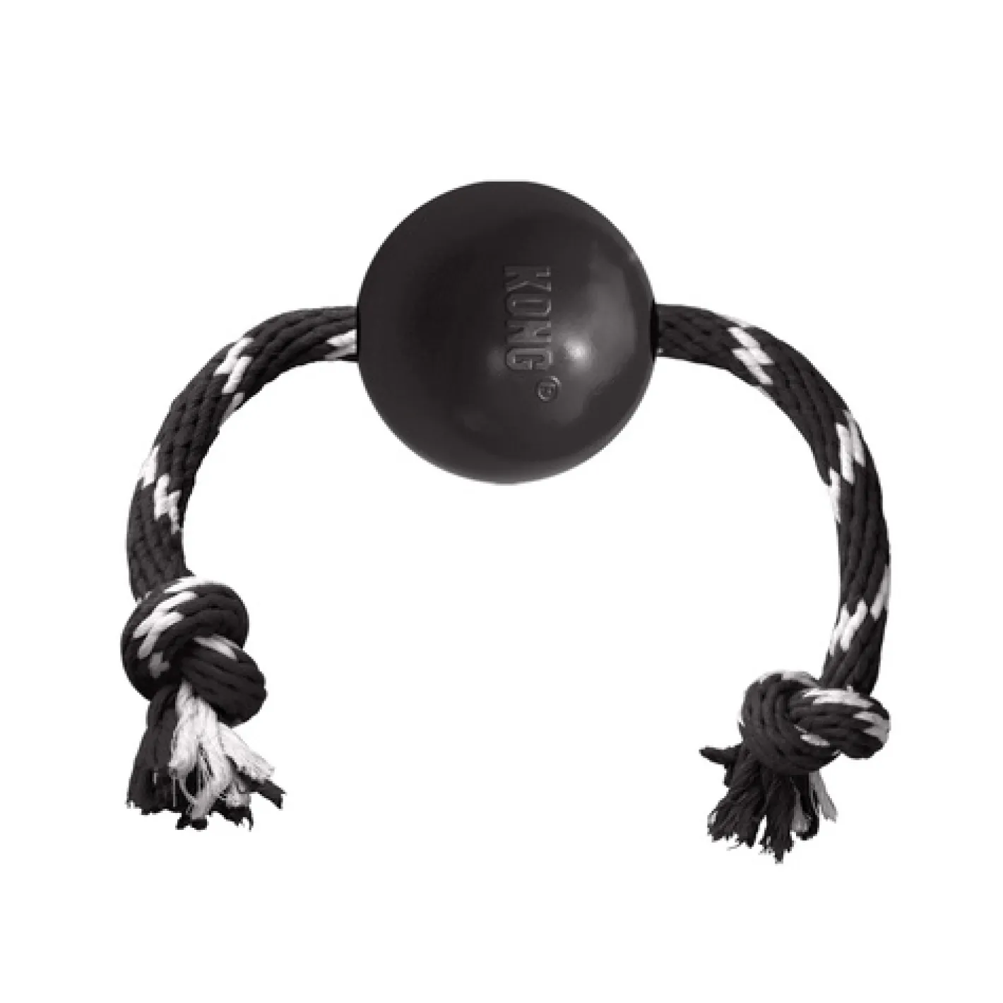 KONG Extreme Tough Dog Toy with Rope - Large Clearance