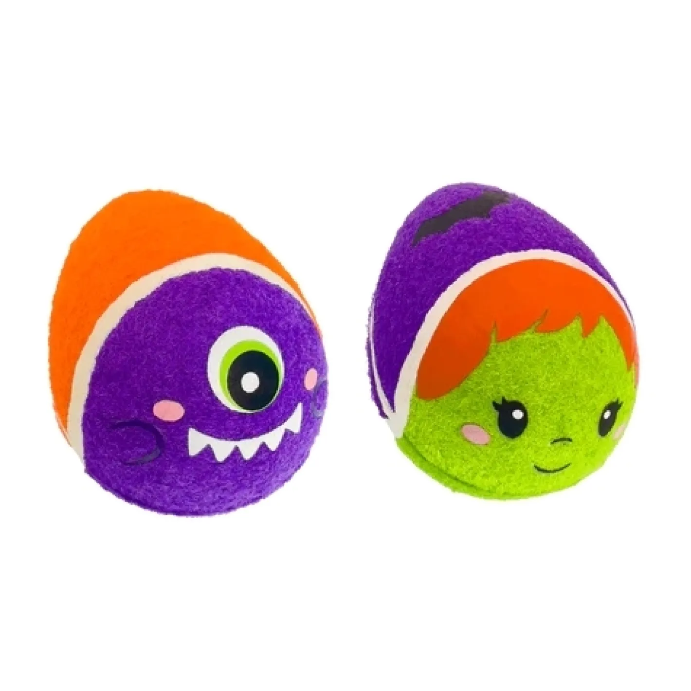 Kong Halloween AirDog Squeaker Egg Fetch Dog Toy - Pack of 2 Balls Clearance
