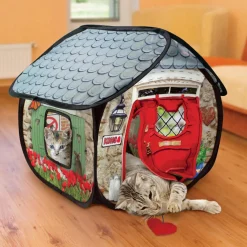 KONG Play Spaces Bungalow Pop-Up Cat House Discount