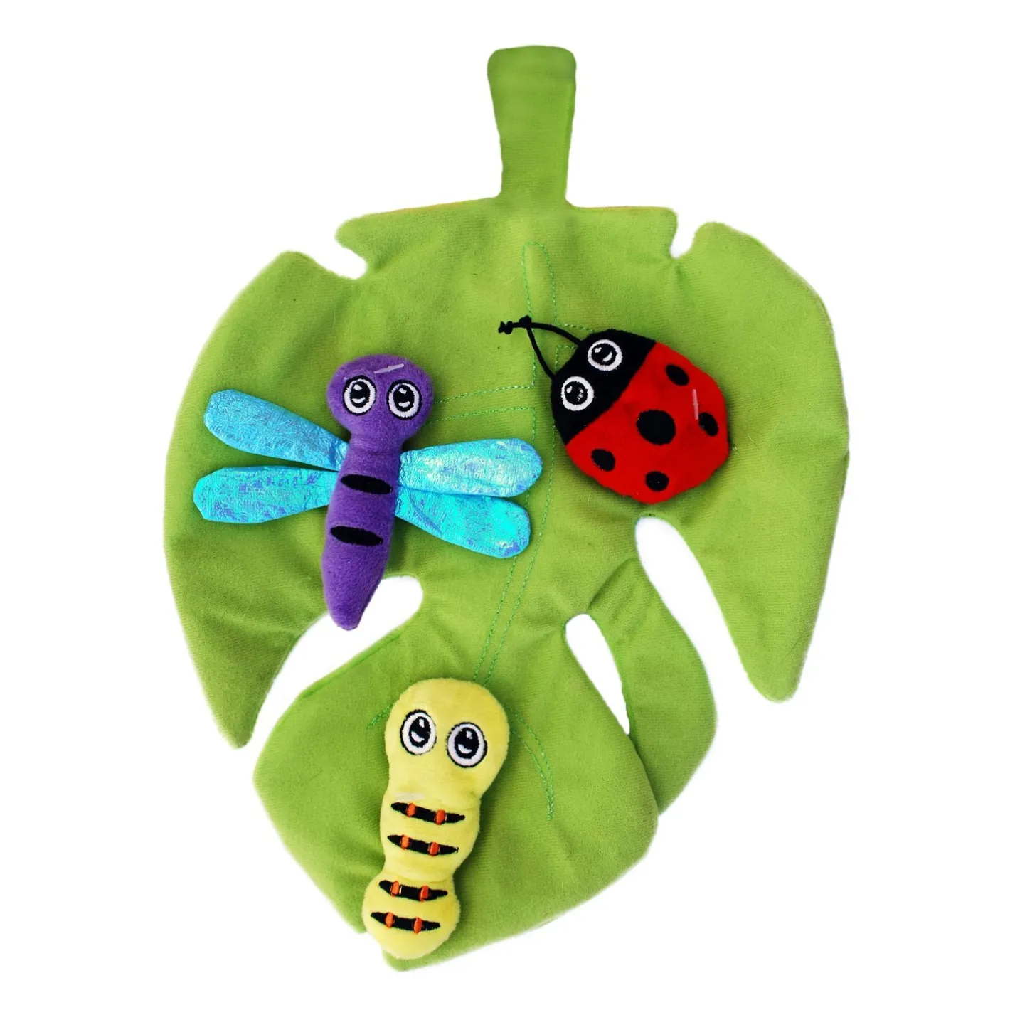 KONG Pull-A-Partz Bugz Interactive Plush Catnip Cat Toy Hot