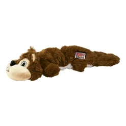 KONG Scrunch Knots No Stuffing Dog Toy Squirrel Clearance