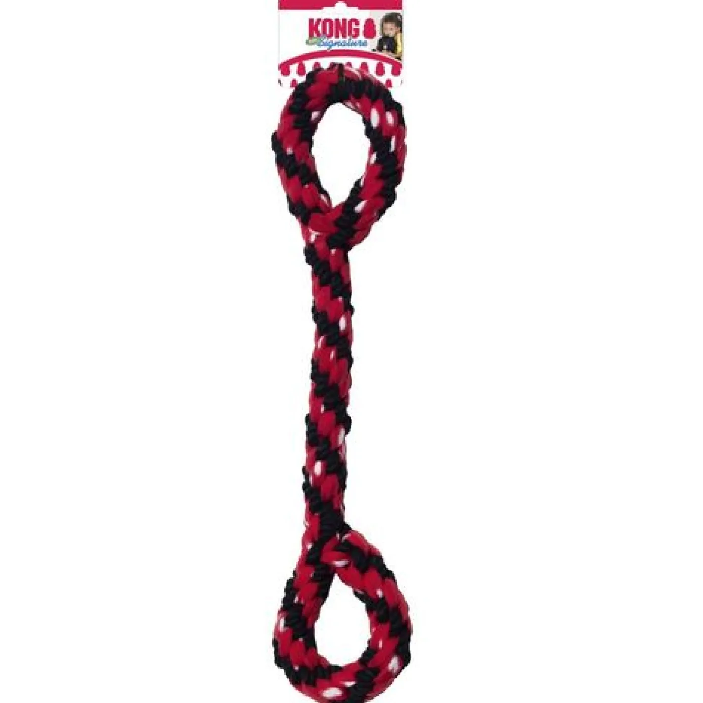 KONG Signature Rope Double Tug Extra Large Rope Tug Dog Toy Sale