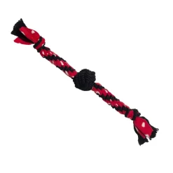 KONG Signature Rope Extra Large Dual Tug with Mega Knot Tug Dog Toy Best