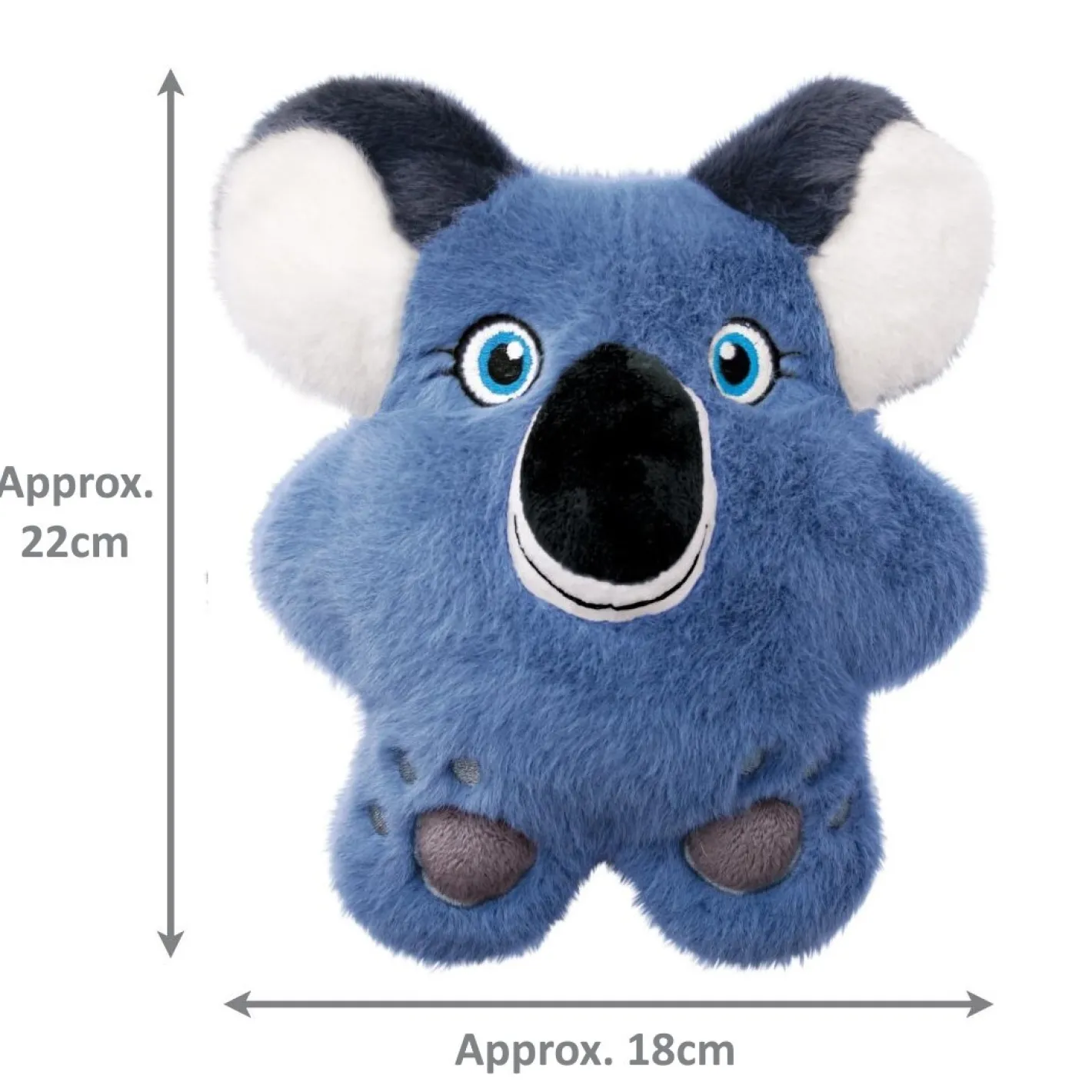 Kong Snuzzles Plush Squeaker Dog Toy - Koala New