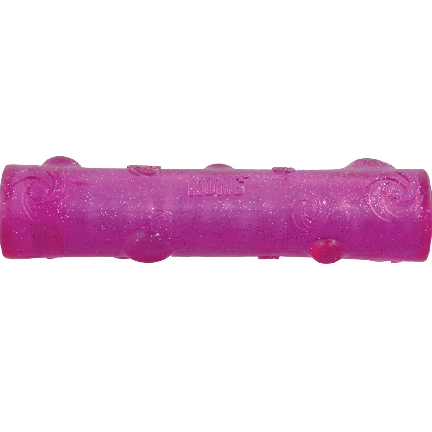 KONG Squeezz Crackle Textured Fetch Stick Dog Toy in Assorted Colours Clearance