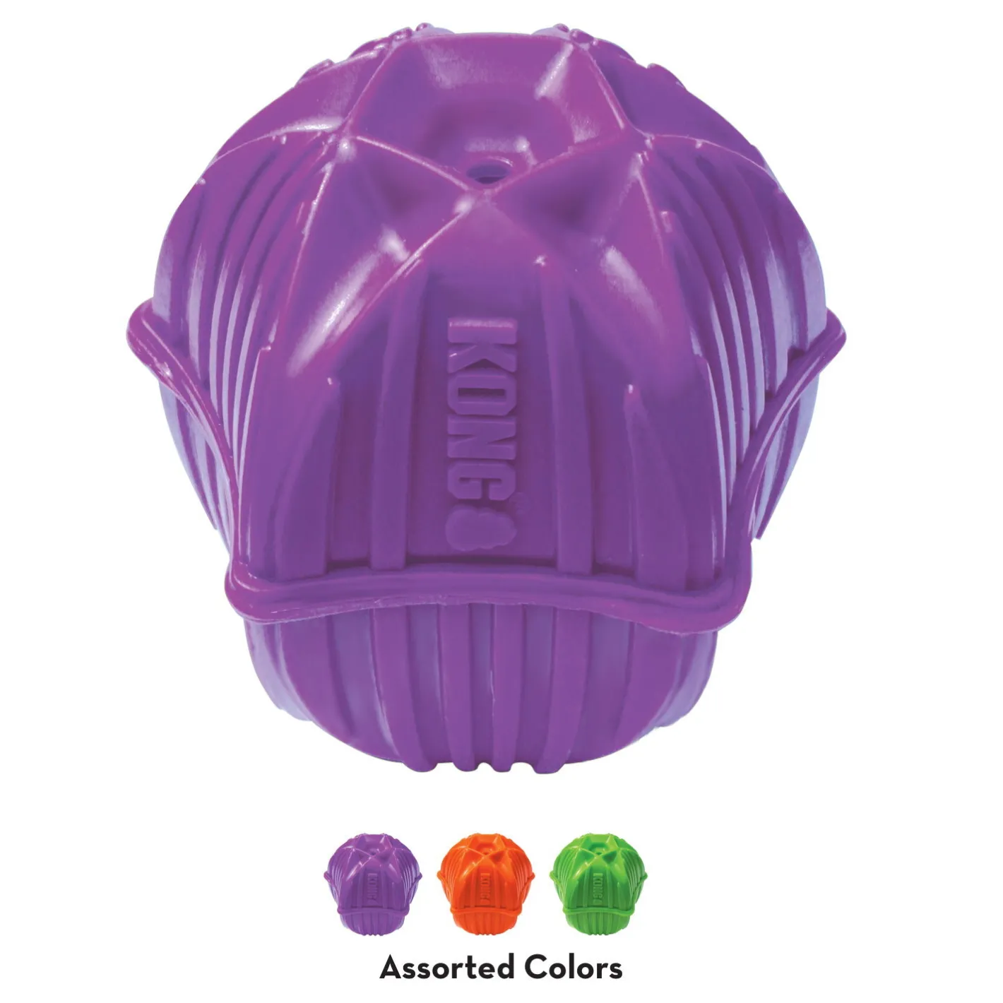 KONG Squeezz Orbitz Ball Squeaker Dog Toy - Pack of 3 Assorted Colours Sale
