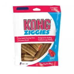 KONG Stuff'N Ziggies Chicken Flavoured Dog Treats - Made in USA Best