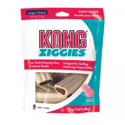 KONG Stuff'N Ziggies Puppy Recipe Breath Freshening Dog Treats - Made in USA Fashion