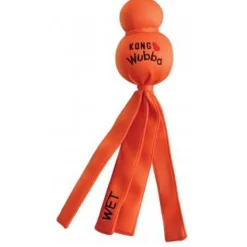 KONG Wet Water Wubba Floating Tug Dog Toy - Large - Assorted Colours New