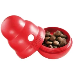KONG Wobbler Food & Treat Dispenser Dog Toy Hot