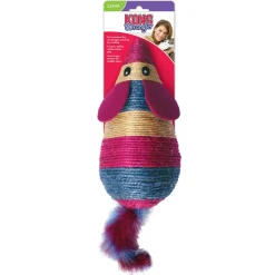 KONG Wrangler Giant Scratchable Mouse Catnip Cat Toy Best