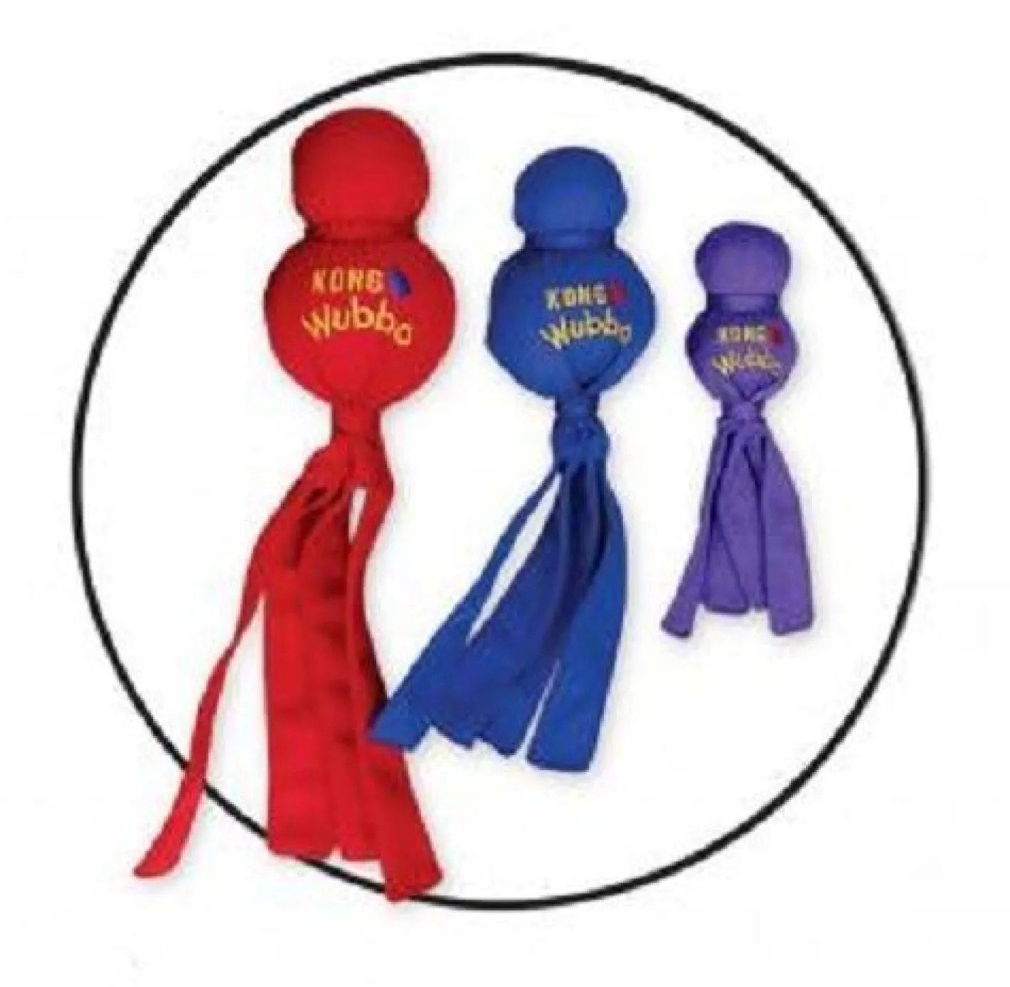 KONG Wubba Tug Toy for Dogs in Assorted Colours Discount